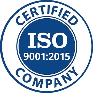 ISO 9001:2015 certification mark